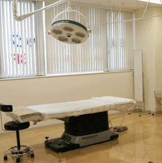 仙台タウン形成外科クリニックの二重整形を受ける手術室
