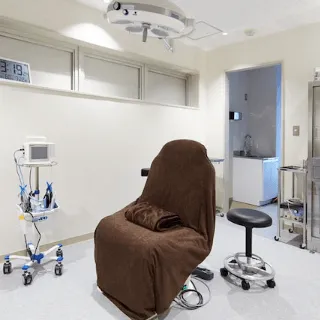 Hana Beauty Clinicの二重整形を受ける手術室