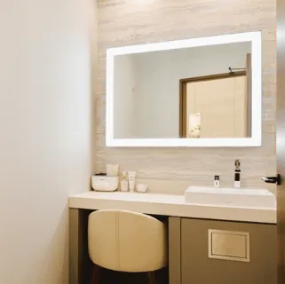 プリモ麻布十番クリニックの二重整形を受けた後のパウダールーム