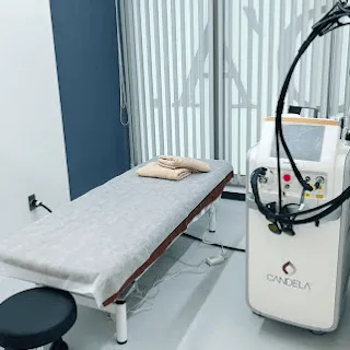 KANNO’A.clinic 那覇院のジェントルマックスプロによる施術を受ける施術室