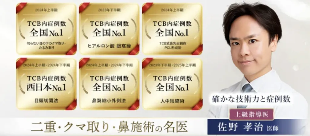 TCB佐野医師のプロフィール
