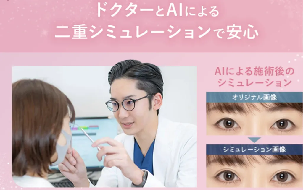 ドクターとAIによるシミュレーションで仕上がりイメージを視覚化する