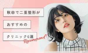秋田で二重整形がおすすめのクリニック6選