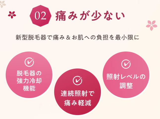 エミナルクリニックは痛みが少ない医療脱毛が受けられる！