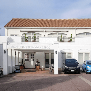 ひがしやまクリニックの外観の様子