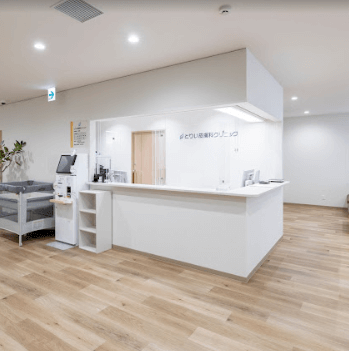 とりい皮膚科クリニックの医療脱毛を受ける前の受付