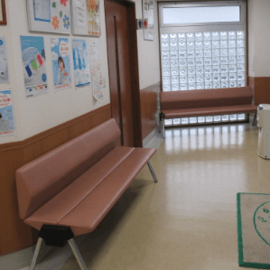 さいとうクリニックの二重整形を受ける前の待合室
