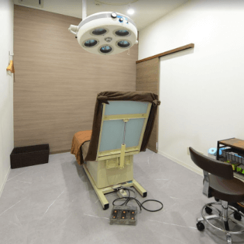 さやか美容クリニック町田の二重整形を受ける施術室