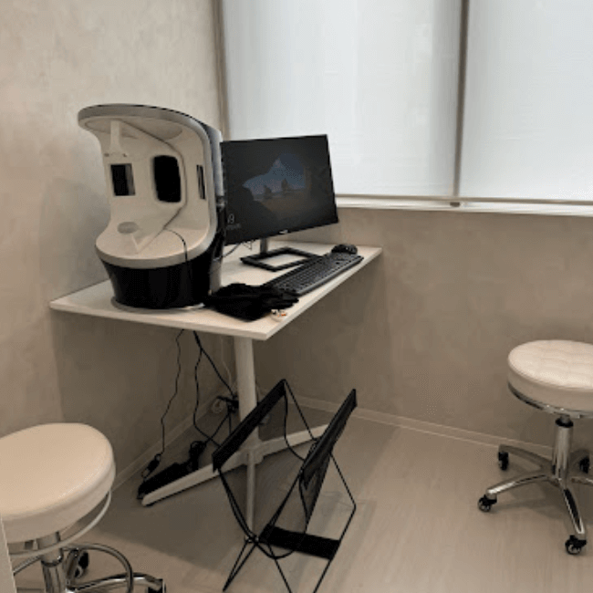 INO BEAUTY CLINICの糸リフトを受ける前の診察室