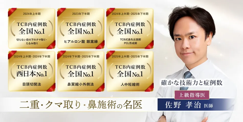 TCB名古屋駅前院院長の佐野医師