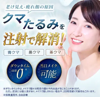 TCBのクマ取り・たるみ取り