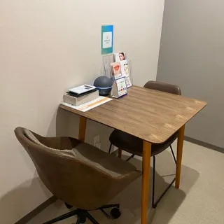 ヴァージンクリニック 京都院の医療脱毛を受ける前のカウンセリングルーム