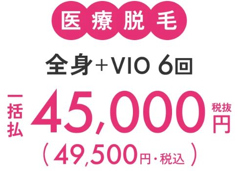 エミナルクリニックの医療脱毛