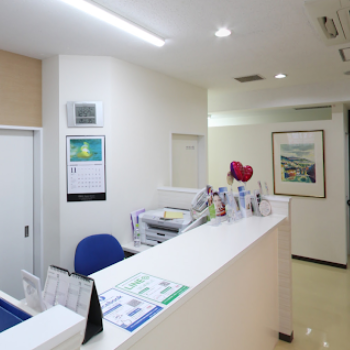 きぬがさクリニック 姫路院のクマ取り整形を受ける前の受付