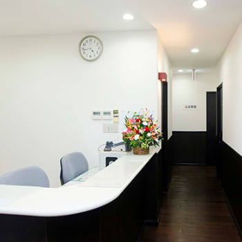 城本クリニック 姫路院のクマ取り整形を受ける前の受付