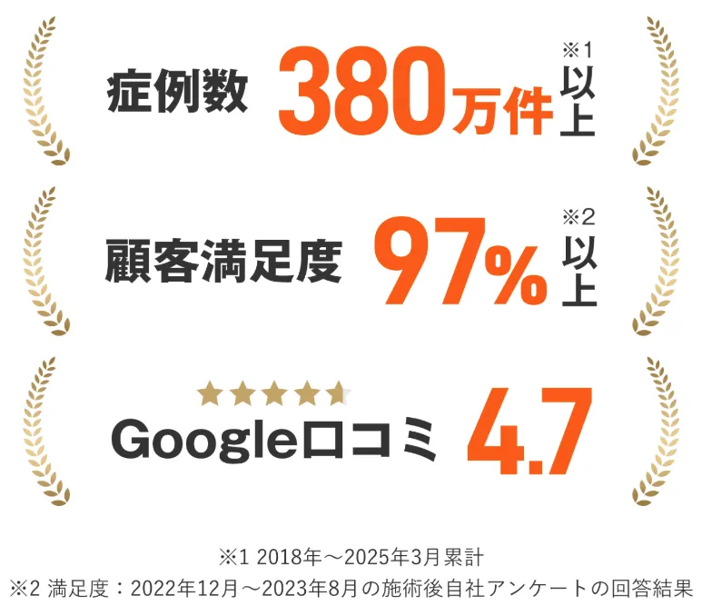 レジーナクリニック　実績