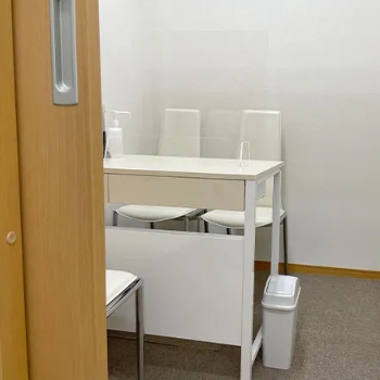 水戸中央美容形成クリニックのクマ取り整形を受ける前のカウンセリングルーム