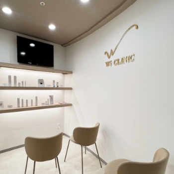 Wi Clinic 心斎橋院の都度払いの医療脱毛を受ける前の待合室