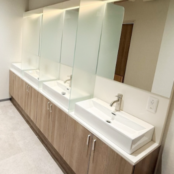 Wi Clinic 心斎橋院の都度払いの医療脱毛を受けた後のパウダールーム