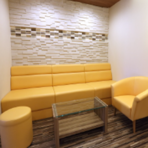 藤井美容外科の二重整形を受ける前の待合室