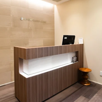 シンシアガーデンクリニック 高崎院の二重整形を受ける前の受付