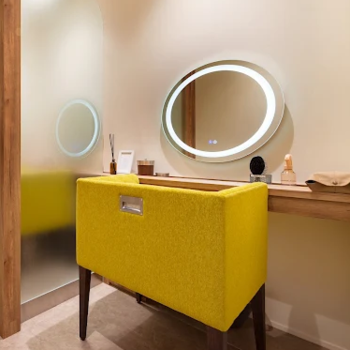 シンシアガーデンクリニック 高崎院の二重整形を受けた後のパウダールーム