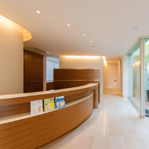 高崎メディカルクリニックの二重整形を受ける前の受付