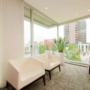 高崎メディカルクリニックの二重整形を受ける前の待合室