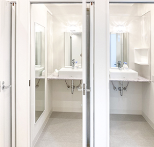 リゼクリニック 仙台院のシミ取りを受けた後のパウダールーム