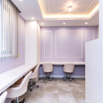 LULA美容クリニック 札幌院のシミ取りを受ける前の待合室