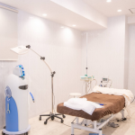 ブルームクリニックのシミ取りを受ける施術室