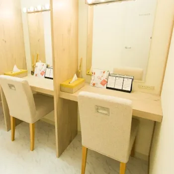 イデア美容皮膚科クリニック 千葉2院の医療ダイエットを受けた後のパウダールーム