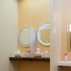 千葉ニュータウン中央ヒフ科クリニックの医療ダイエットを受けたパウダールーム