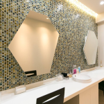 クララビューティークリニック 札幌院のシミ取りを受けた後のパウダールーム