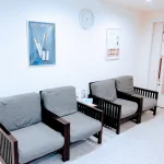 クリニーク福岡天神のシミ取りを受ける前の待合室