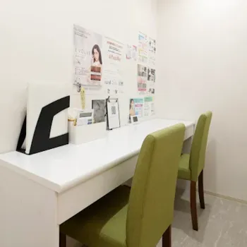 KANNO’A.clinic 福岡2院の医療脱毛を受ける前のカウンセリングルーム