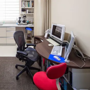 畷形成外科医院の医療事務を受ける前の診察室