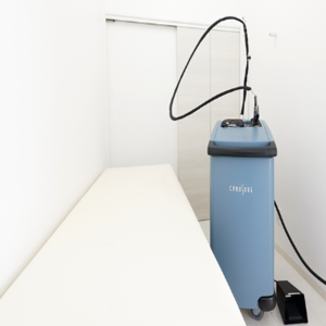 宮前平すずらん皮ふ科クリニックの医療脱毛を受ける施術室