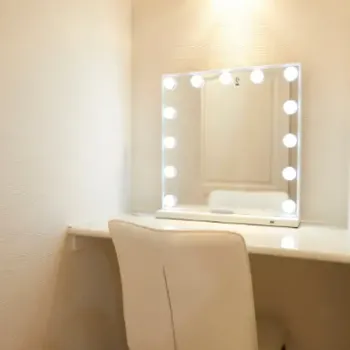 カラーグランツクリニックの医療脱毛を受けた後のパウダールーム