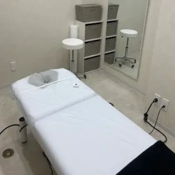 Villa Beauty Clinicのの医療脱毛を受ける施術室
