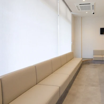 TANAKA SKIN CLINICのほくろ除去を受ける前の待合室