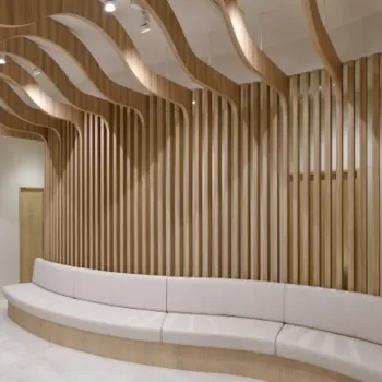 沖縄スキンケアクリニックの医療脱毛を受ける前の待合室