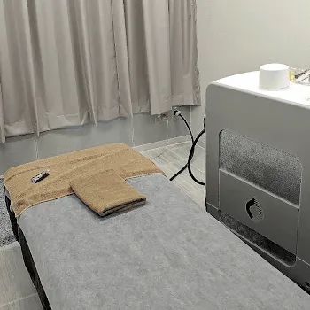 メディカルエピレーションクリニックの医療脱毛を受ける施術室
