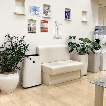 渋谷フェミークリニックの医療脱毛を受ける前の待合室