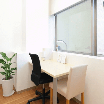 ルシアクリニック 渋谷院の医療脱毛を受ける前のカウンセリングルーム