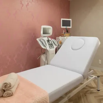Mクリニックの医療ダイエットを受ける施術室