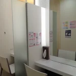 品川美容外科 福岡院のシミ取りを受けた後のパウダールーム