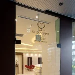 品川スキンクリニック 福岡院のシミ取りを受けるクリニックの入り口