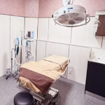 品川スキンクリニック 札幌院のシミ取りを受ける施術室