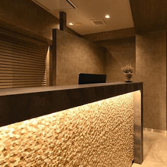 Bloom Delight Clinicの二重整形を受ける前の受付